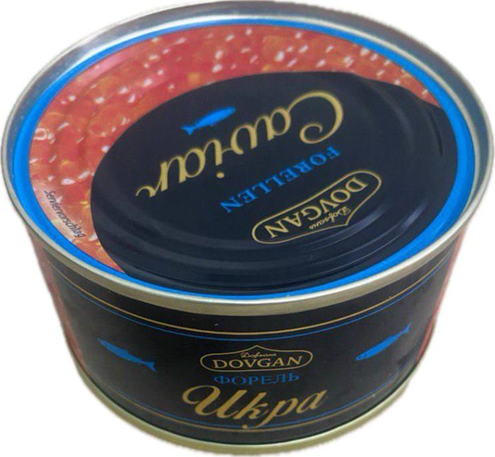 Икра красная Довгань 130 г Dovgan