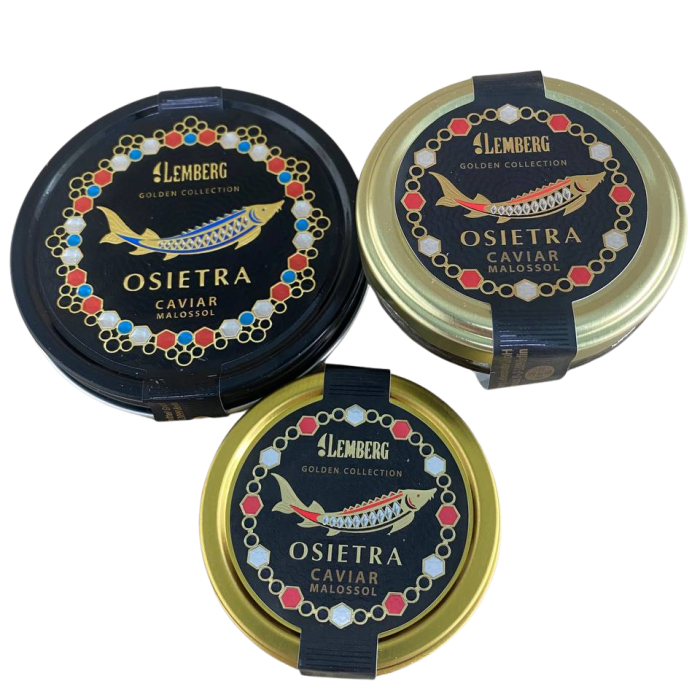 Ікра Чорна Осетрова Лемберг 50гр Lemberg Osietra Kaviar