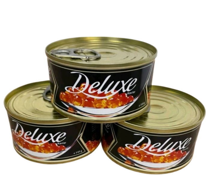 Deluxe Kaviar Икра красная 145гр (икра лососевая имитированная)