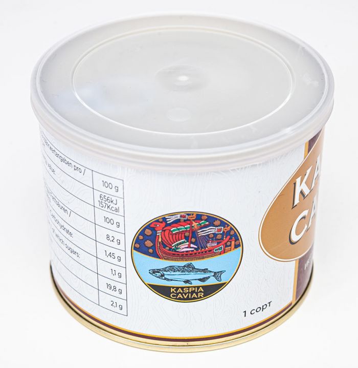 Икра Кеты Kaspia Caviar Keta 500гр Каспия Кавиар