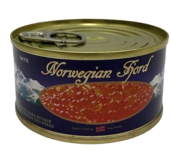 Norwegian Fiord Икра красная Норвегия 140гр (икра горбуши имитированная)