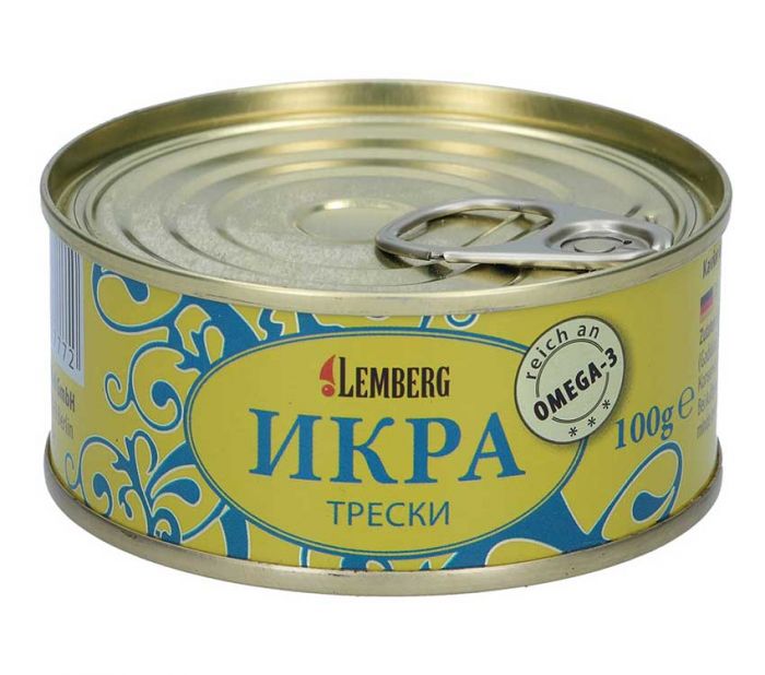 Ікра Тріски Лемберг 100гр