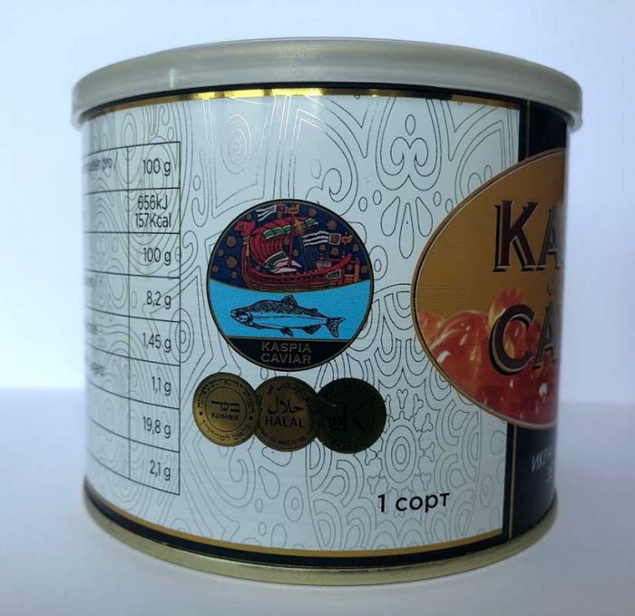 Kaspia Caviar Икра Красная Горбуша 500гр Каспия Кавиар