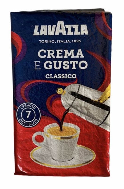 Lavazza Crema e Gusto кофе молотый 250 г