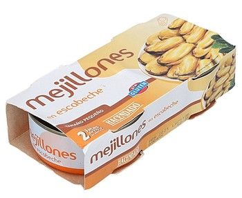 Мидии в маринаде Hacendado Испания 350гр