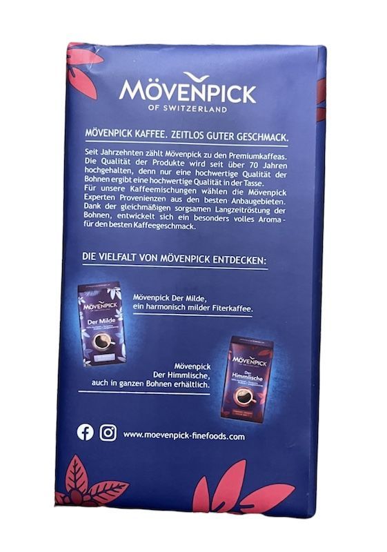 Movenpick Кава Мелена 500гр 