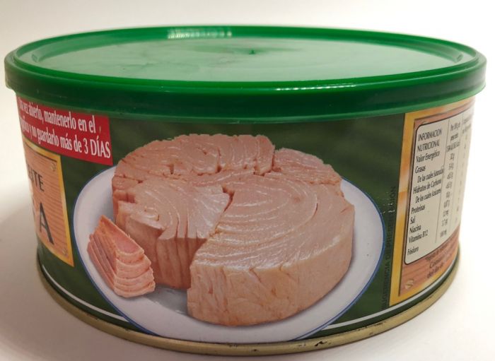 Тунец в оливковом масле Hacendado Испания 900гр